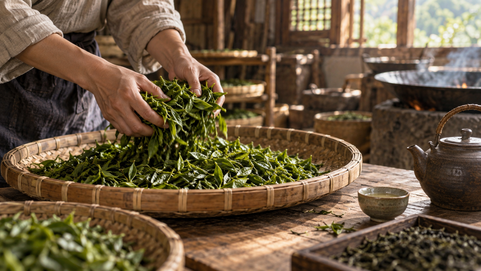 一盏茶的工序：传统制茶记录精品无码视频封面